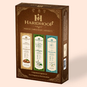 HARIDHOOP Agarbatti Variety Pack (12 Units)