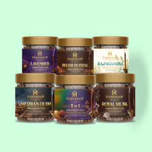 Dhoop Sticks Jars 100g Combo (Pack of 6)