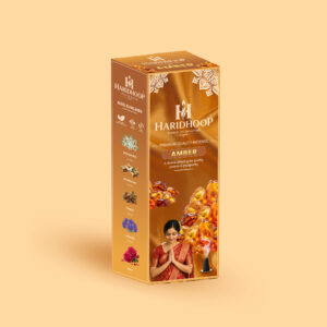 Haridhoop Amber Fragrance Dhoop Master Pack for Pooja, Meditation & Festivals | Long-Lasting Fragrance & Low Smoke (480g)