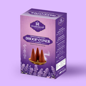 HARIDHOOP Lavender Dhoop Cones