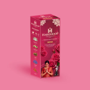 Haridhoop Rose Fragrance Dhoop Master Pack for Pooja, Meditation & Festivals | Long-Lasting Fragrance (480g)