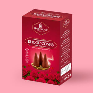 HARIDHOOP Rose Dhoop Cones