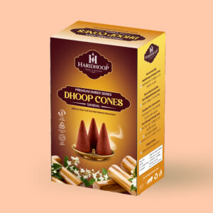 HARIDHOOP Sandalwood Dhoop Cones