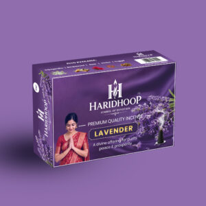Haridhoop Lavender Fragrance Dhoop(Semi-Solid) for Pooja, Meditation & Festivals | Long-Lasting Fragrance & Low Smoke (40g)