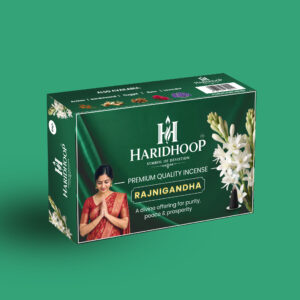 Haridhoop Rajnigandha Fragrance Dhoop(Semi-Solid) for Pooja, Meditation & Festivals | Long-Lasting Fragrance & Low Smoke (40g)