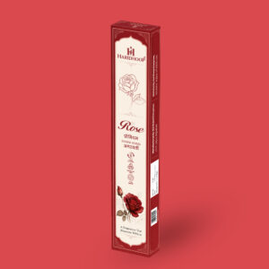 Haridhoop Rose Incense Stick Agarbatti for Pooja, Home Freshness, Prayer, Positive Energy and Yoga Meditation, 16g