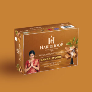 Haridhoop Sandalwood Fragrance Dhoop(Semi-Solid) for Pooja, Meditation & Festivals | Long-Lasting Fragrance & Low Smoke (40g)