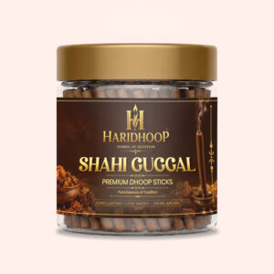 HARIDHOOP Shahi Guggal Dhoop Sticks Jar (100g)