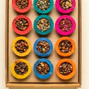 Haridhoop Rainbow Sambrani Cups